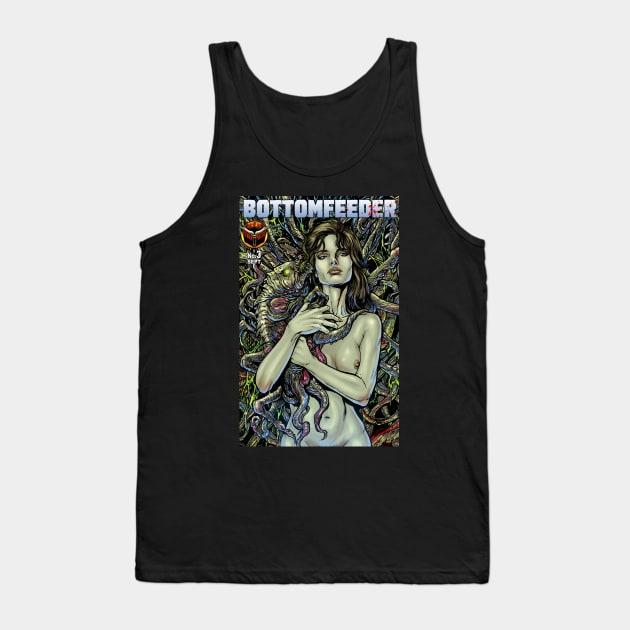 Bottomfeeder Issue #3 Comic Cover Art Tank Top by EibonPress